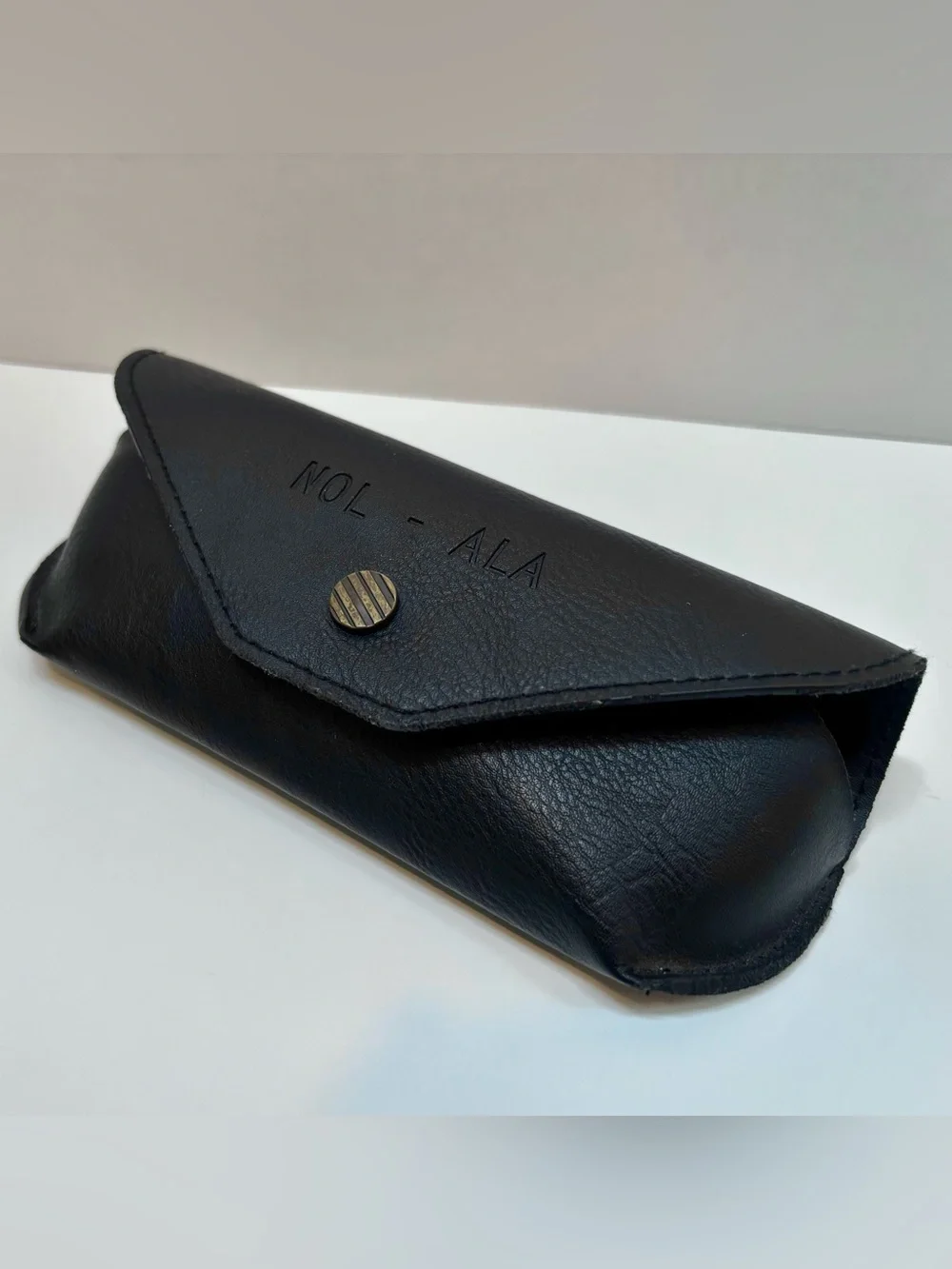 KREWE x Billy Reid Leather Glasses Case